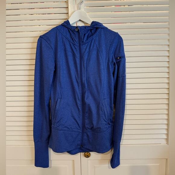 Alo Yoga Protector Hooded Lightweight Full Zip Jacket - Picture 3 of 7